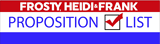 California Propositions and how the show is voting Election 2016.
